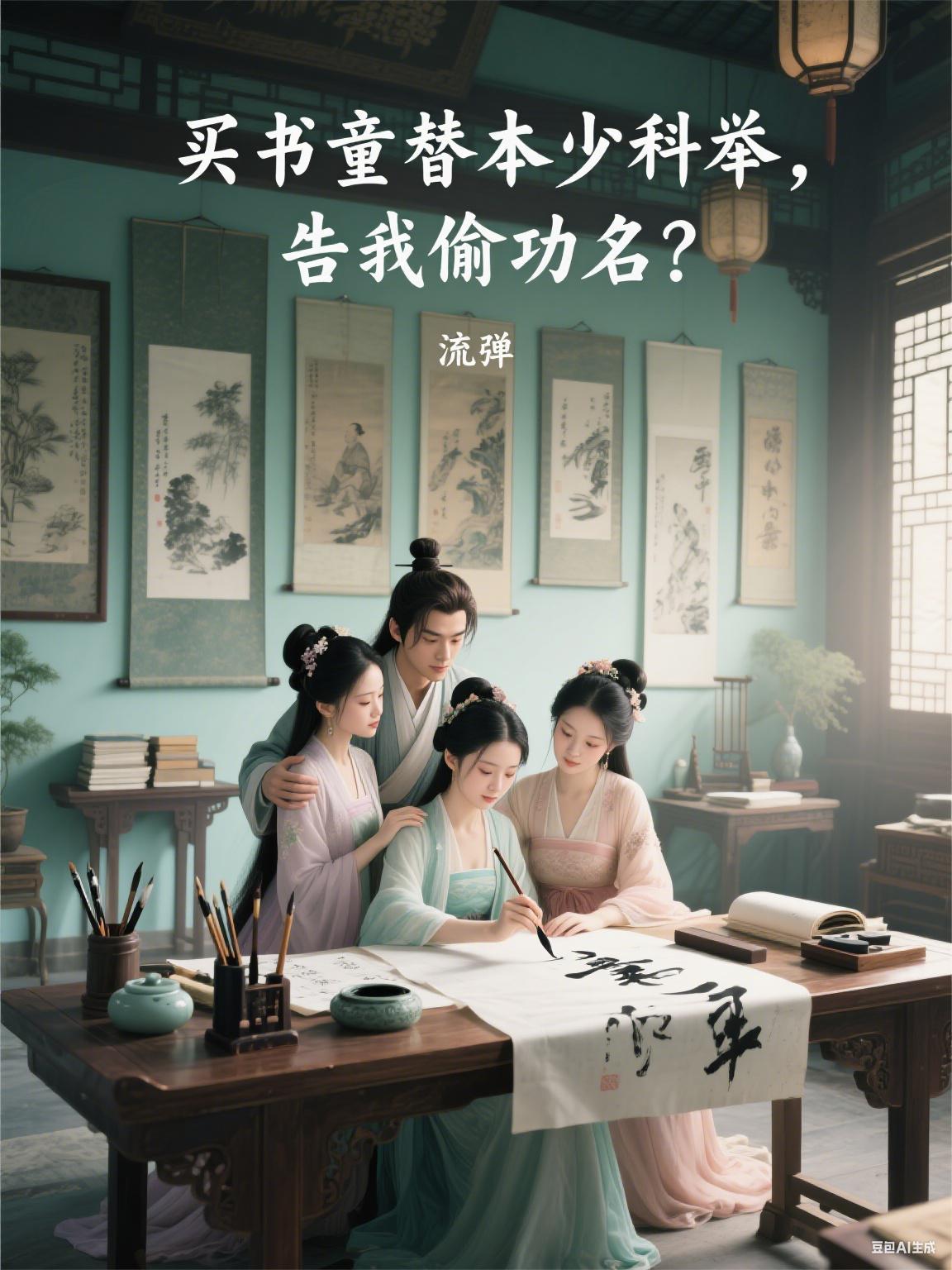 买书童替本少科举，告我偷功名？
